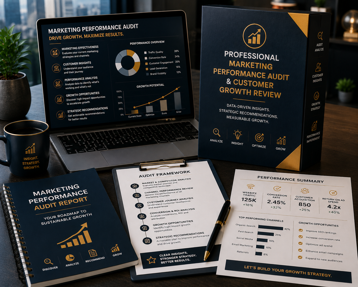 Professional Marketing Performance Audit & Customer Growth Review