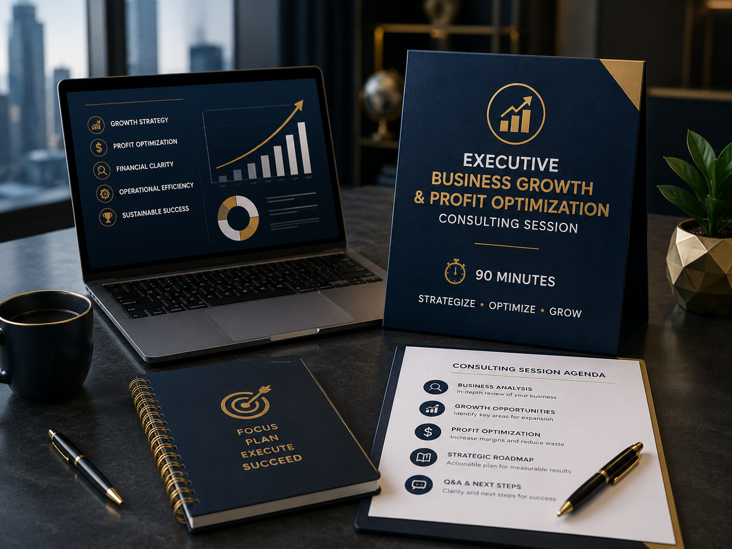 Executive Business Growth & Profit Optimization Consulting Session (90 Minutes)
